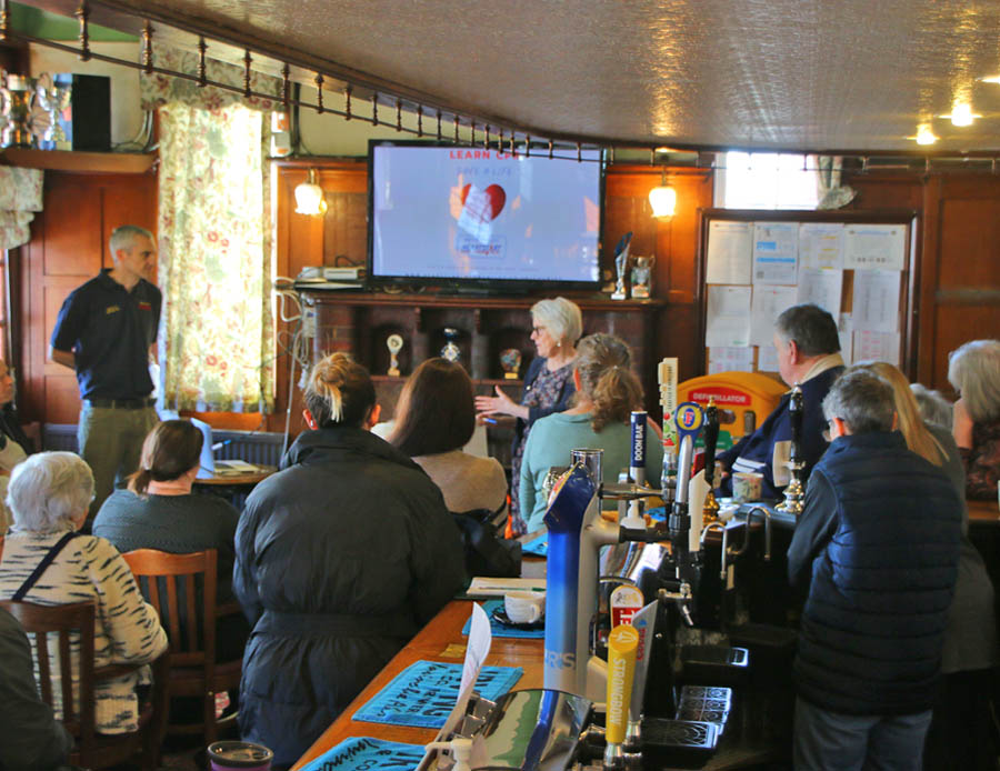 Portsmouth AED fundraising campaign Forty 4 Frankie