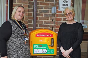 F4F AED at the Innlodge Hotel, Portsmouth