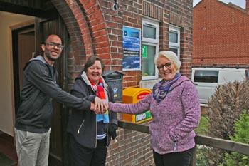AED installation at Nazarene Church, 38 Salisbury Road, Cosham.