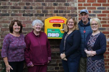 Forty 4 Frankie AED at St Cuthberts Church, Portsmouth